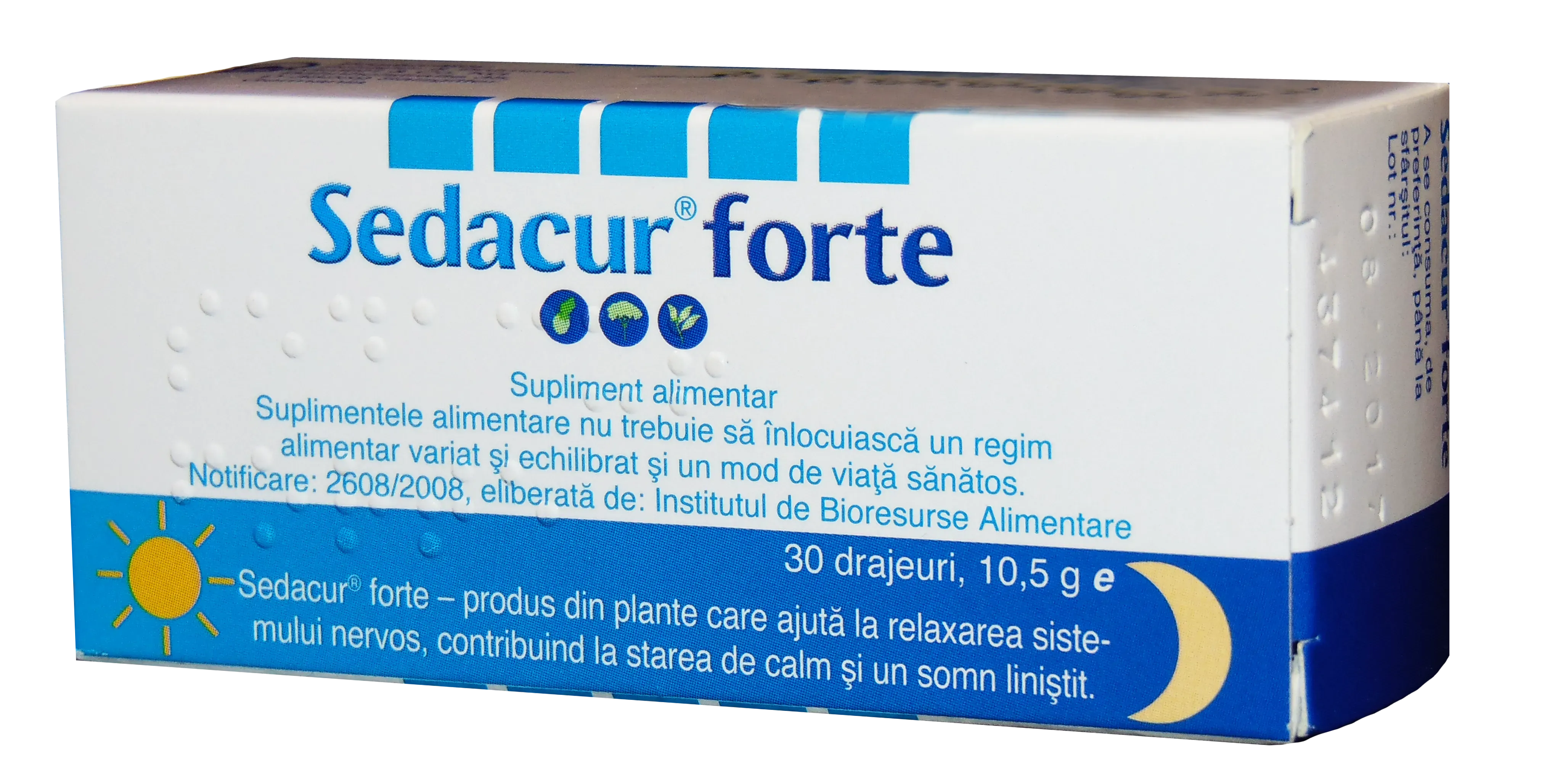 Sedacur forte x 30 drajeuri