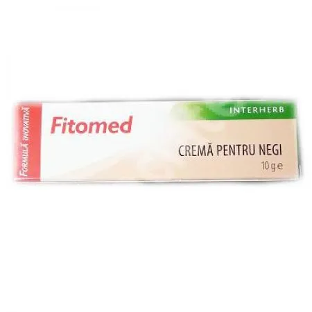 Crema pentru negi Fitomed, 10 g, Interherb