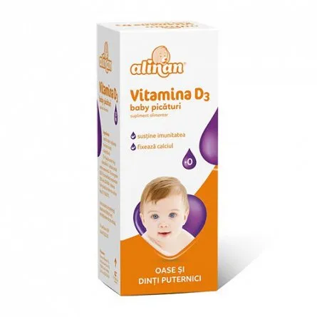 Alinan Vit D3 Baby 0,5mg/ml pic x 10ml