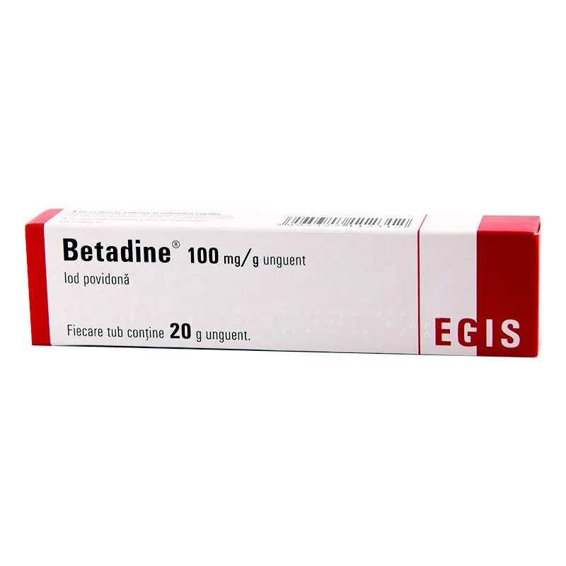 Betadine unguent, 20 g, Egis Pharmaceuticals