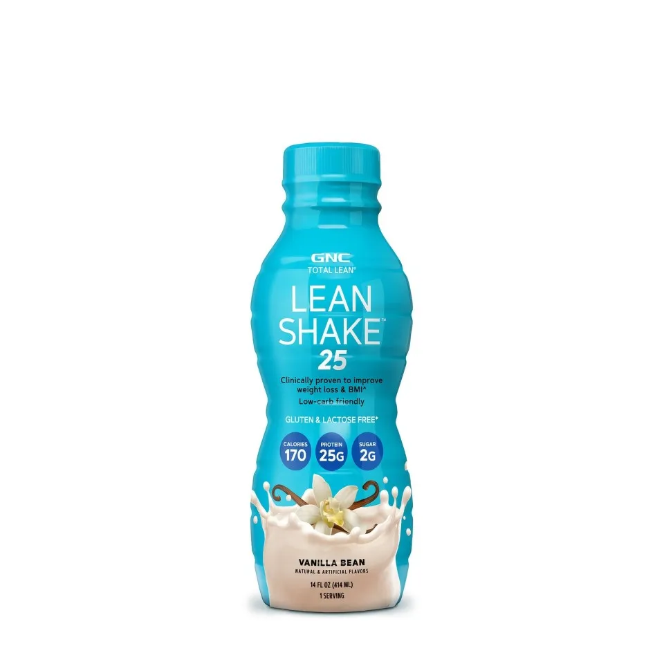 GNC TOTAL LEAN SHAKE BOTTLE VANILLA X 414 ML