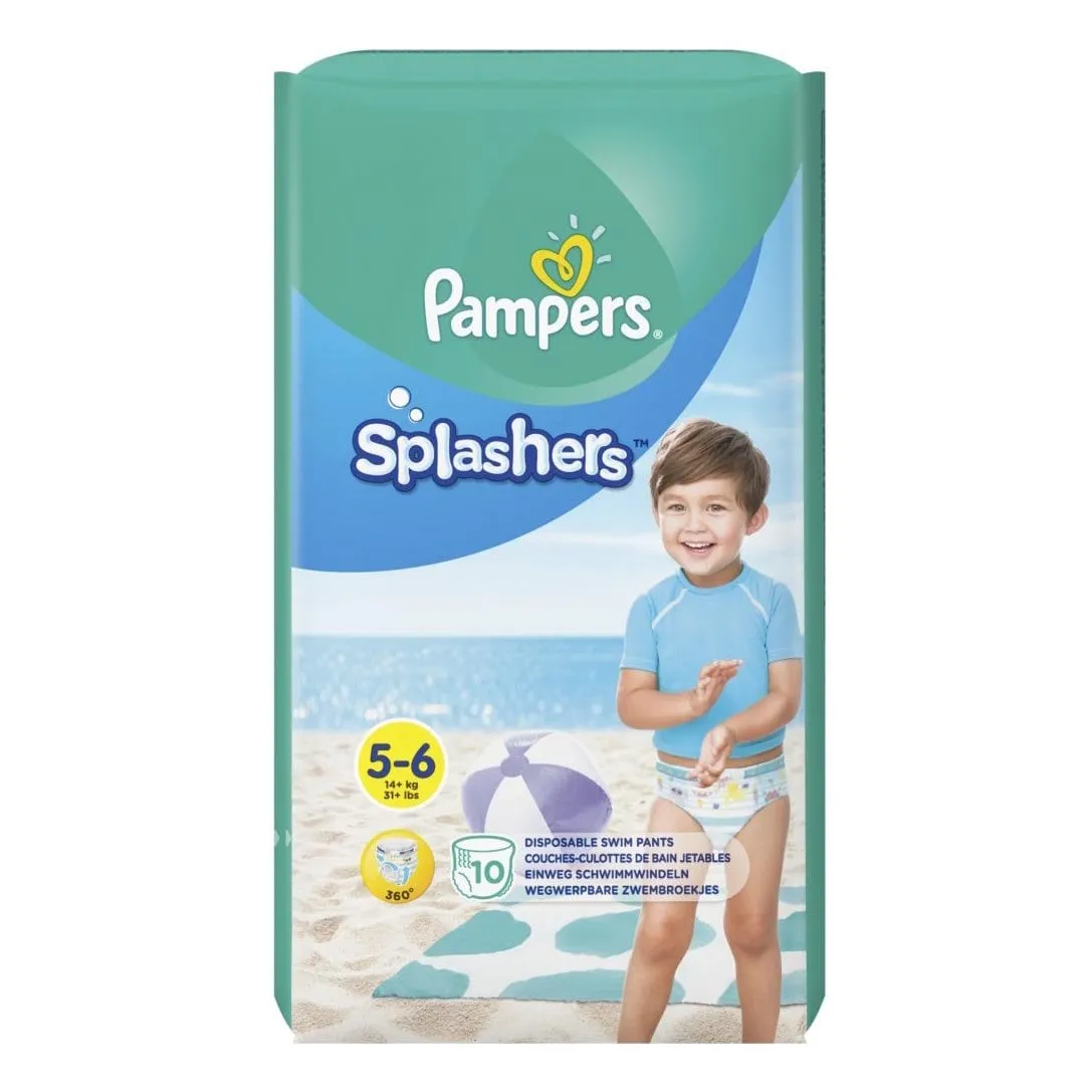 Pampers Splashers nr. 5-6 (14 + kg) 10 bucati