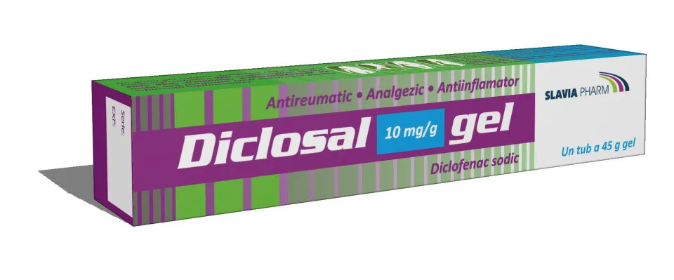 SLAVIA DICLOSAL GEL 10MG/G X 45G