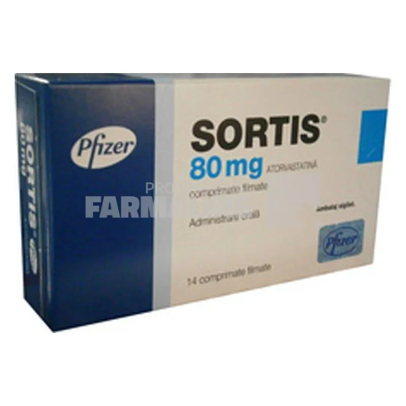 Sortis 80 mg 14 comprimate filmate