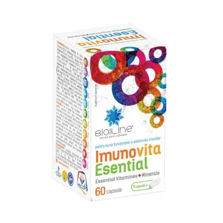 Imunovita Esential, 60 capsule, Helcor