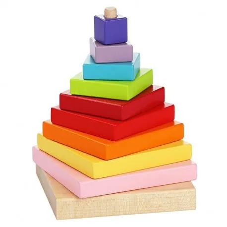 Cubika 15269 Jucarie din Lemn Cubika Piramida