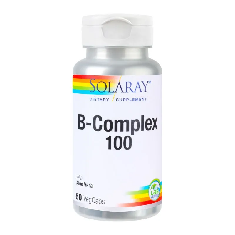 Secom B-Complex 100mg x 50 capsule Solaray