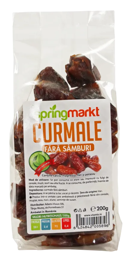 Curmale fara samburi 200gr - Adams Vision