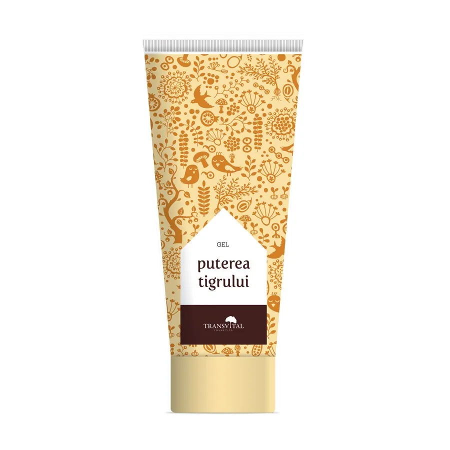 Gel putera tigrului, 250 ml, Transvital