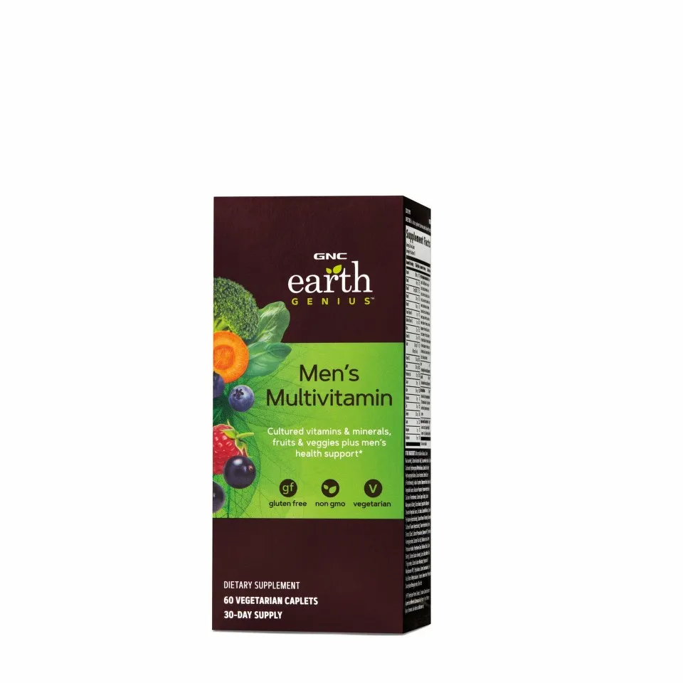 GNC GREEN MEN'S MULTIVITAMIN TIMED RELEASED 60 TABLETE