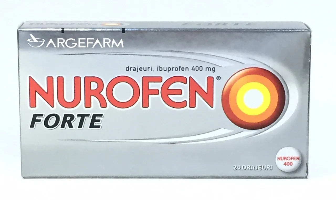 Nurofen Forte 400mg ,24 drajeuri