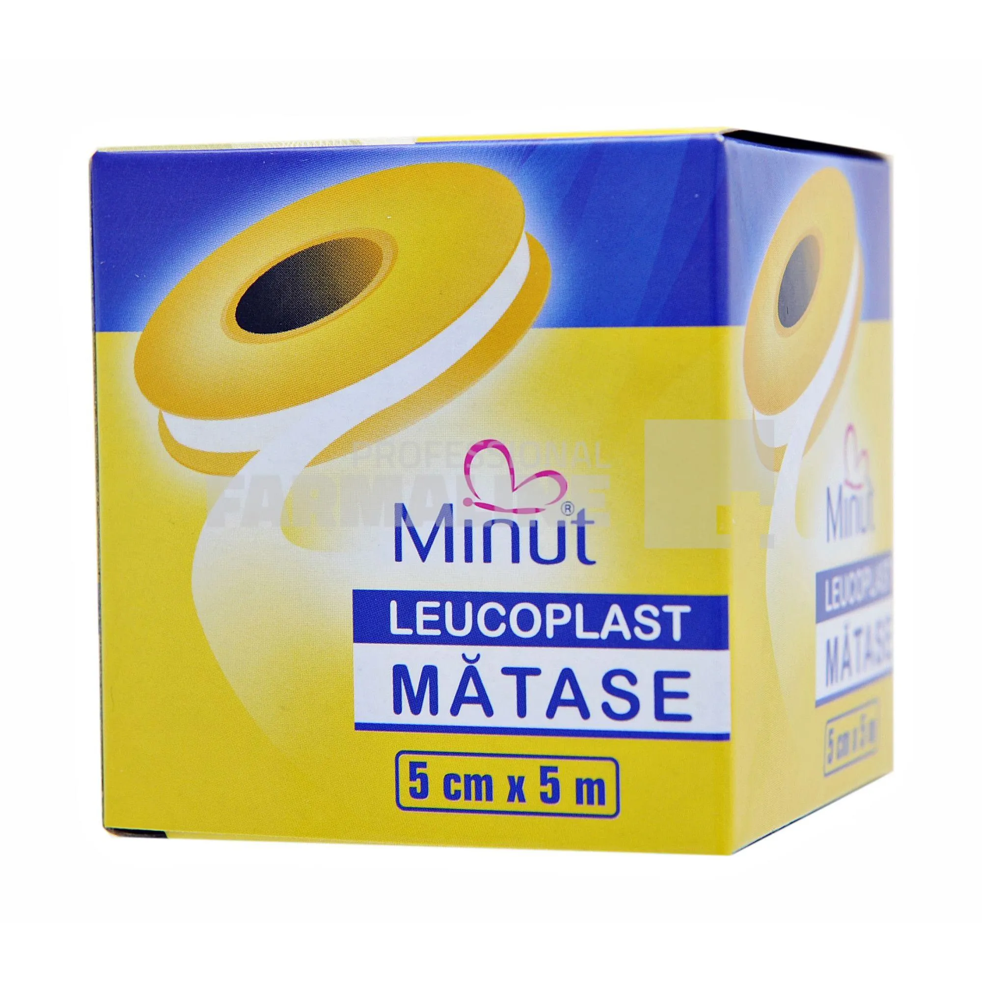 Minutplast Leucoplast matase 5 cm X 5 m