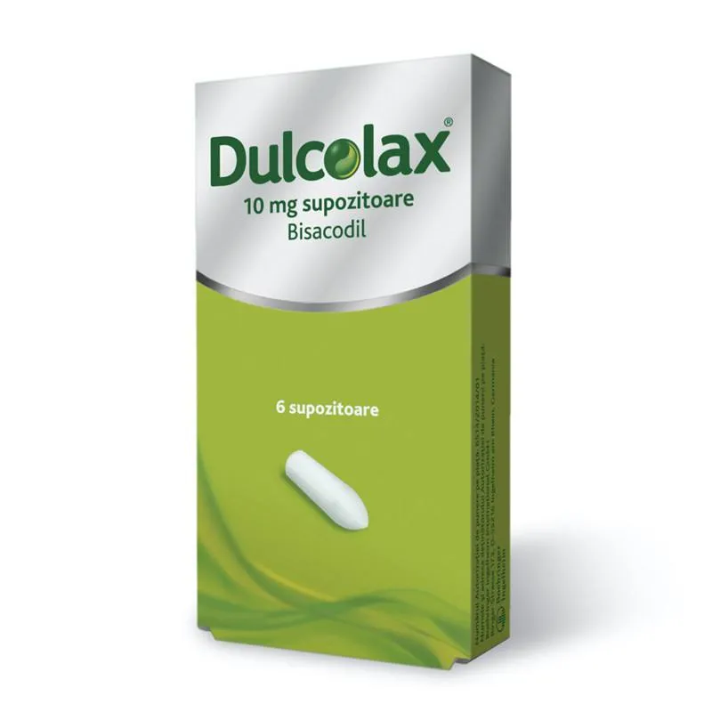 Dulcolax supozitoare, 6 bucăti, Sanofi