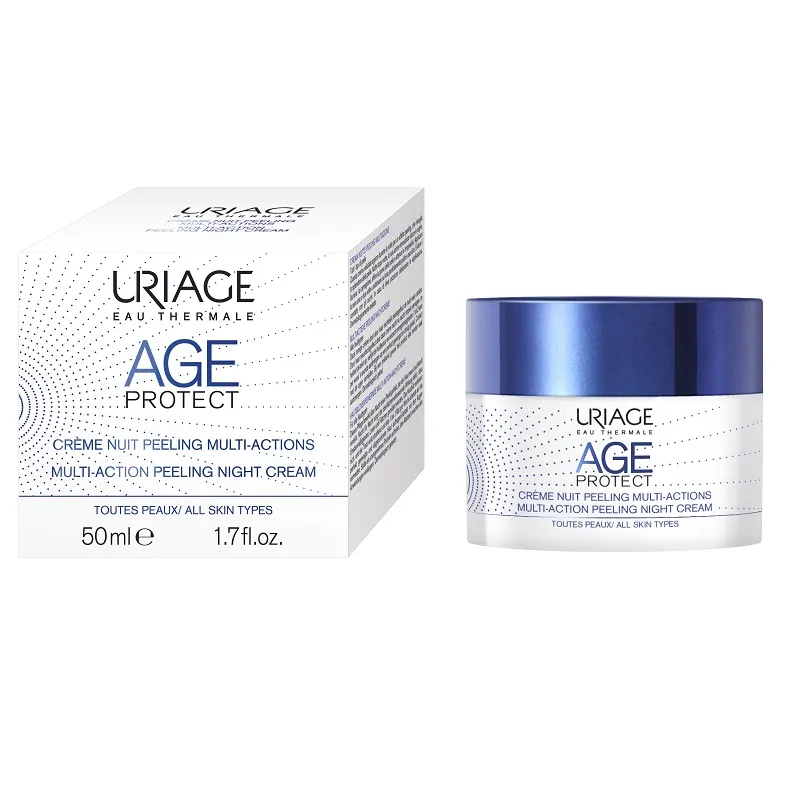 URIAGE AGE PROTECT CREMA DE NOAPTE PEELING ANTIAGING  X 50 ML