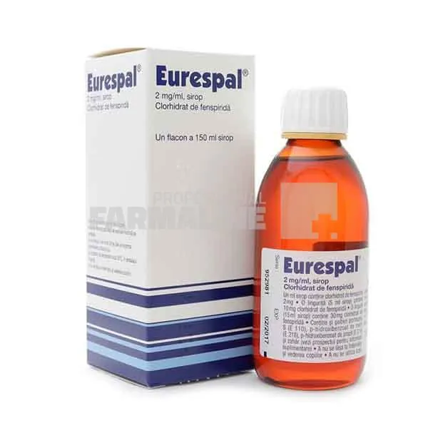 EURESPAL 2 mg/ml x 1 SIROP 2mg/ml LES LAB. SERVIER IND