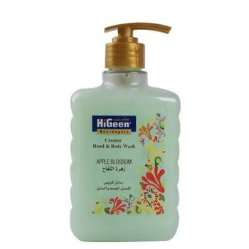 Gel de dus cremos antiseptic pentru maini si corp Apple Blossom, 500ml, Higeen