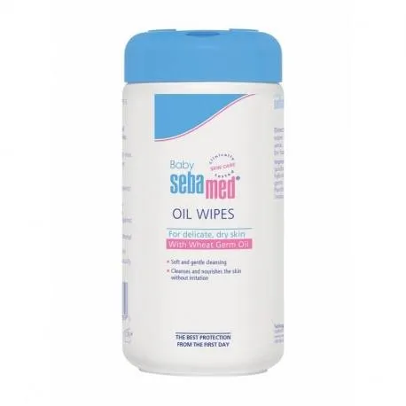 Sebamed Baby - servetele uleioase, 70 bucati