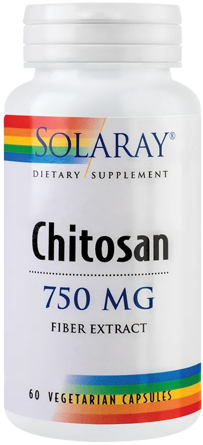 Secom Chitosan 750mg x 60 capsule Solaray