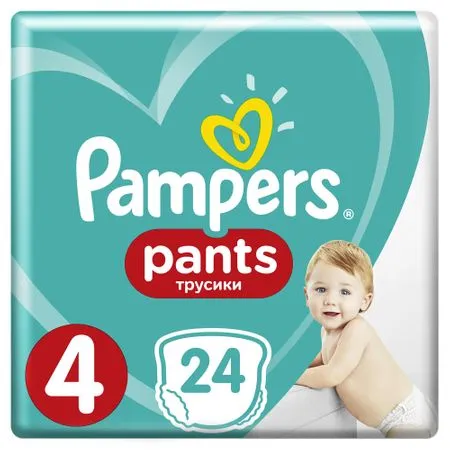 PAMPERS 4 Pants Act Baby (9-15kg) x24buc