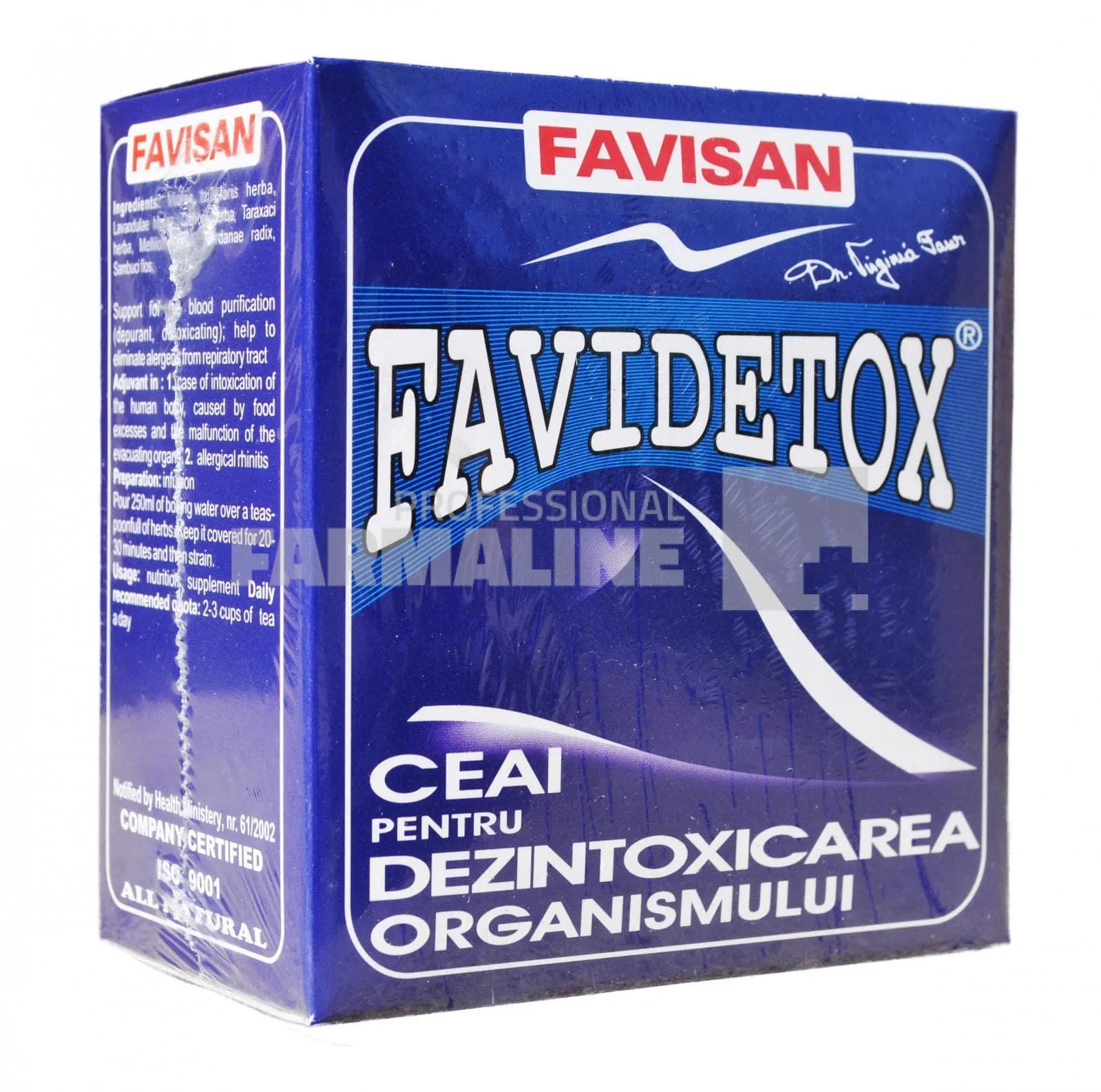 Ceai Favidetox 20 plicuri