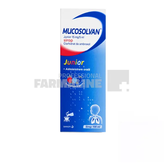 Mucosolvan Junior Sirop 15 mg/5 ml 100 ml