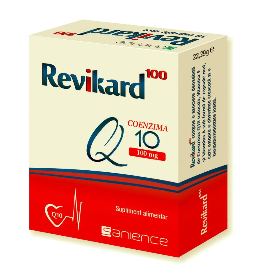 REVIKARD 100 Q10 A+E X 30 CAPSULE MOI