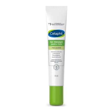 Ser hidratant pentru ochi cu Acid Hialuronic, 14 ml, Cetaphil