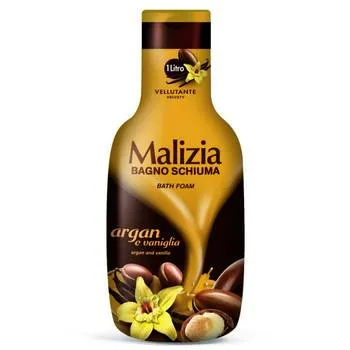 Spuma de baie cu ulei de argan si vanilie, 1000ml, Malizia