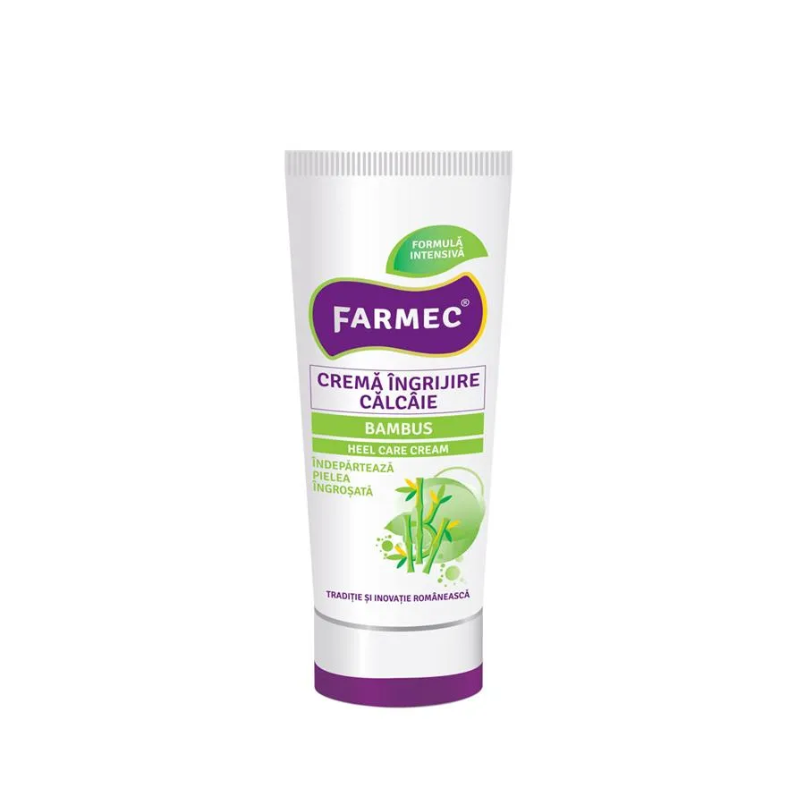 Crema ingrijire calcaie cu bambus, 100 ml, Farmec 546