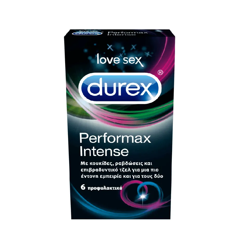 DUREX Prezervative Extended Pleasure, 6 bucati