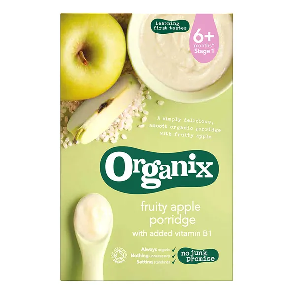 Organix Cereale Orez Integral Porumb Mere 6l+ x 120g