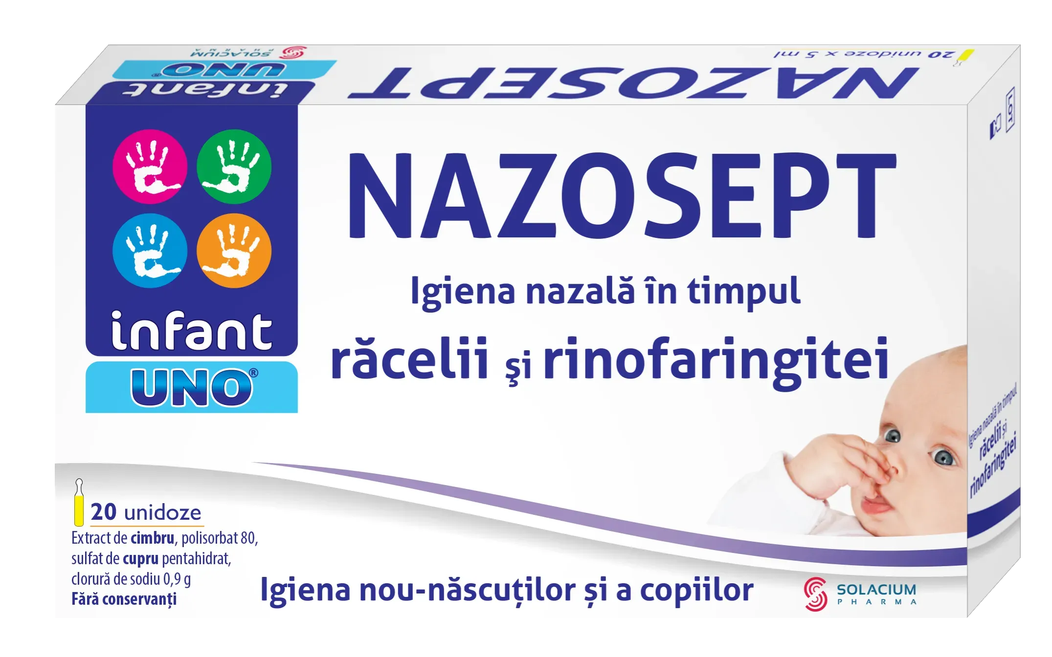 Infant uno nazosept x 20 unidoze
