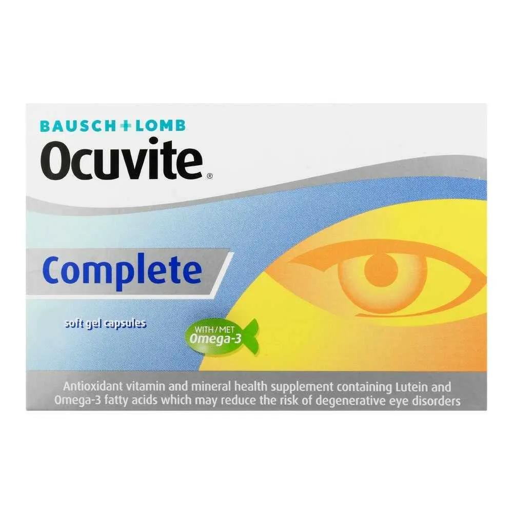 Ocuvite Complete x 30 capsule (Bausch & Lomb)