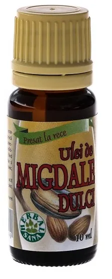 Herbavit Ulei Migdale Presat la Rece 10ml