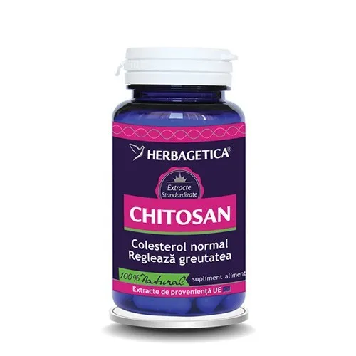 HERBAGETICA Chitosan x 60cps