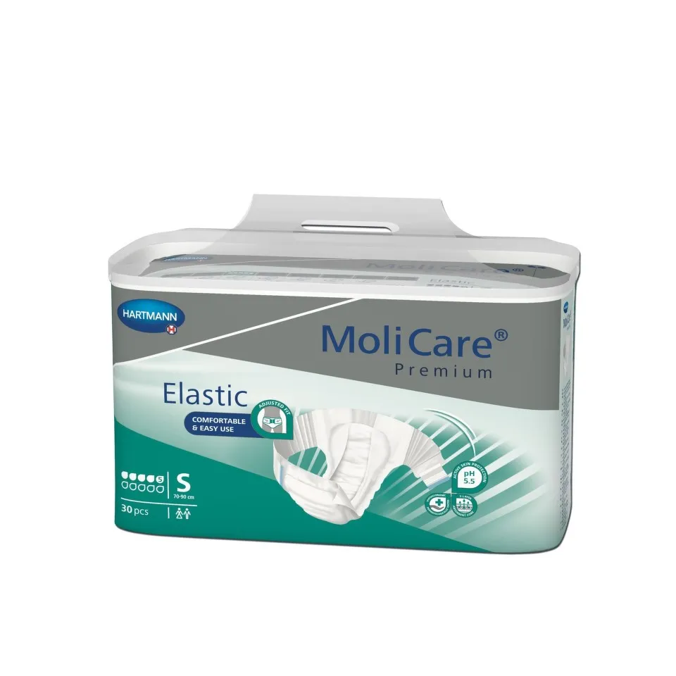 HARTMANN MOLICARE PREMIUM ELASTIC 5 PICATURI M X 30BUC