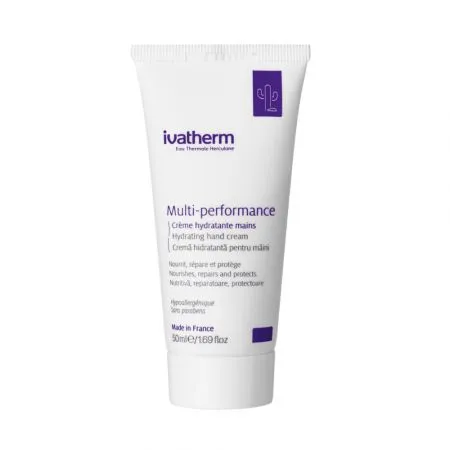 Crema hidratanta pentru ingrijirea mainilor Multi-performace, 50 ml, Ivatherm