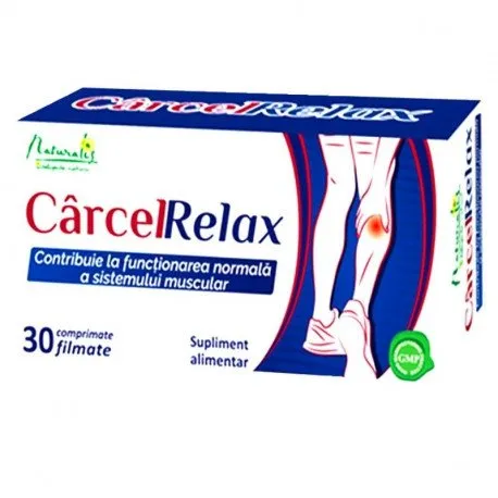 Naturalis CarcelRelax, 30 comprimate filmate, anti-carcei