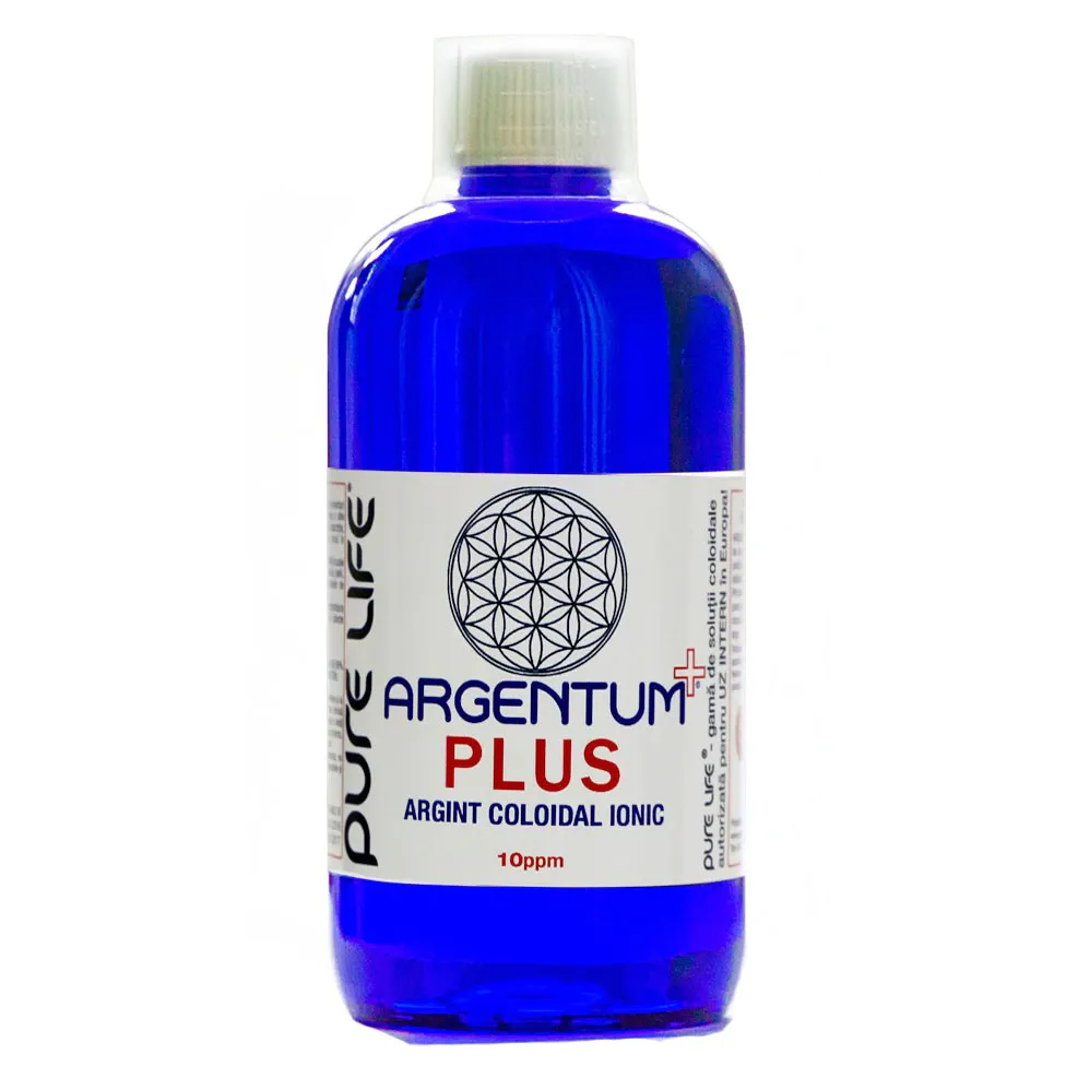 Pure Life Argentum + 10ppm Argint coloidal ionic plus x 240ml