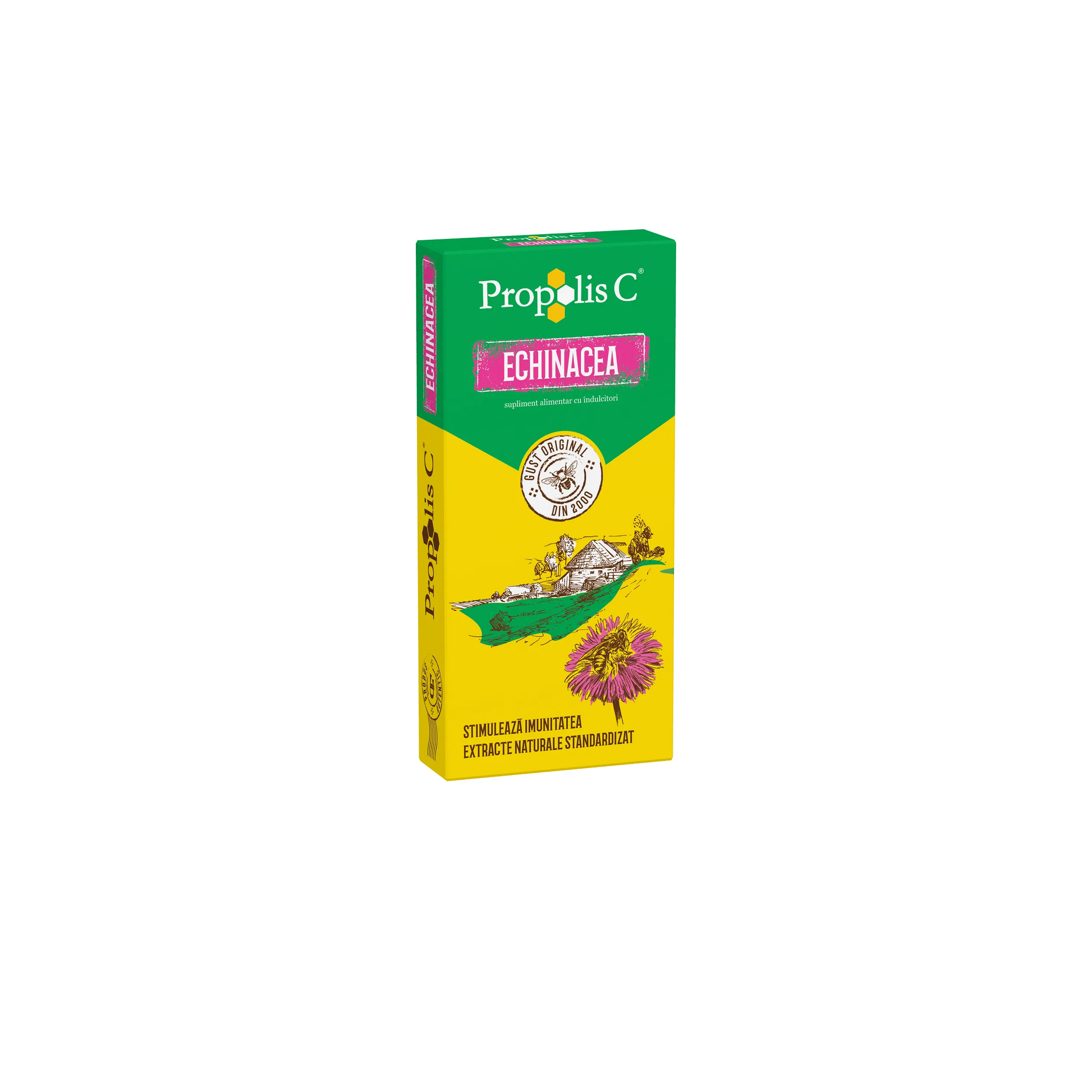 Propolis C Echinacea, 30 comprimate, Fiterman
