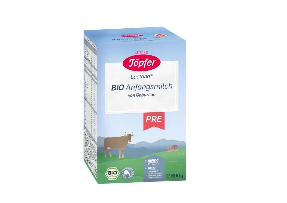 TOPFER LAPTE PRAF BIO PRE 0-6 LUNI 600G