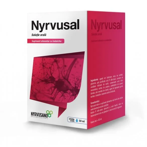 NYRVUSAL SOLUTIE ORALA 50ML