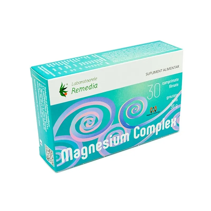 MAGNESIUM COMPLEX 30 COMPRIMATE REMEDIA