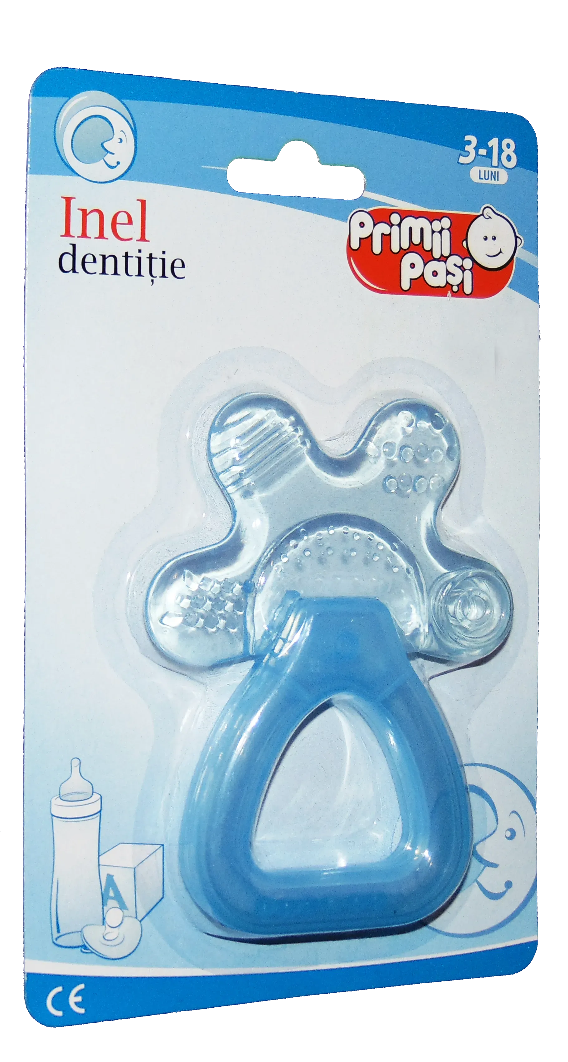 Primii Pasi R0222- Inel Dentitie cu Maner 3-18l