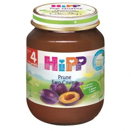 Hipp Piure prune 4+ luni 125 g