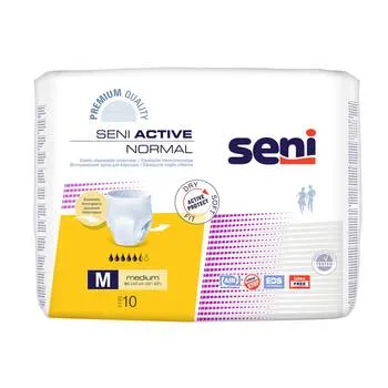 Chilot elastic absorbant Active Normal Medium, 10 bucati, Seni