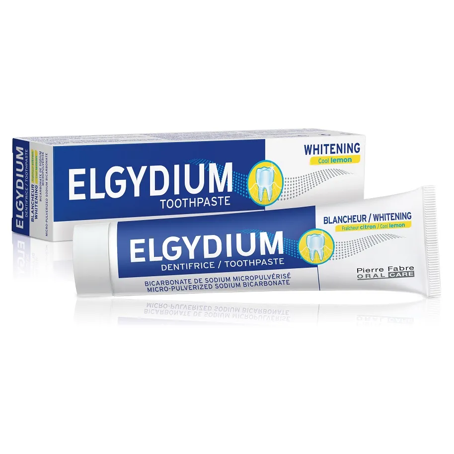 Elgydium Pasta de dinti albire Lemon x 75ml