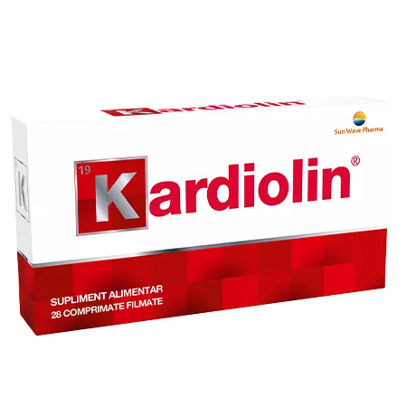 Kardiolin, 28 comprimate, Sun Wave