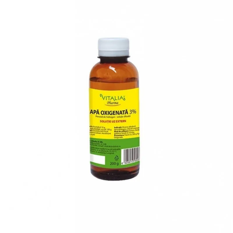 Apa oxigenata x 200ml (Vitalia)