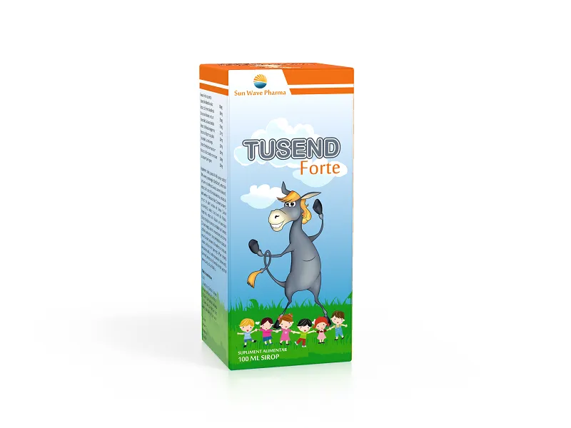 Sirop TusEnd Forte, 100 ml, Sun Wave Pharma
